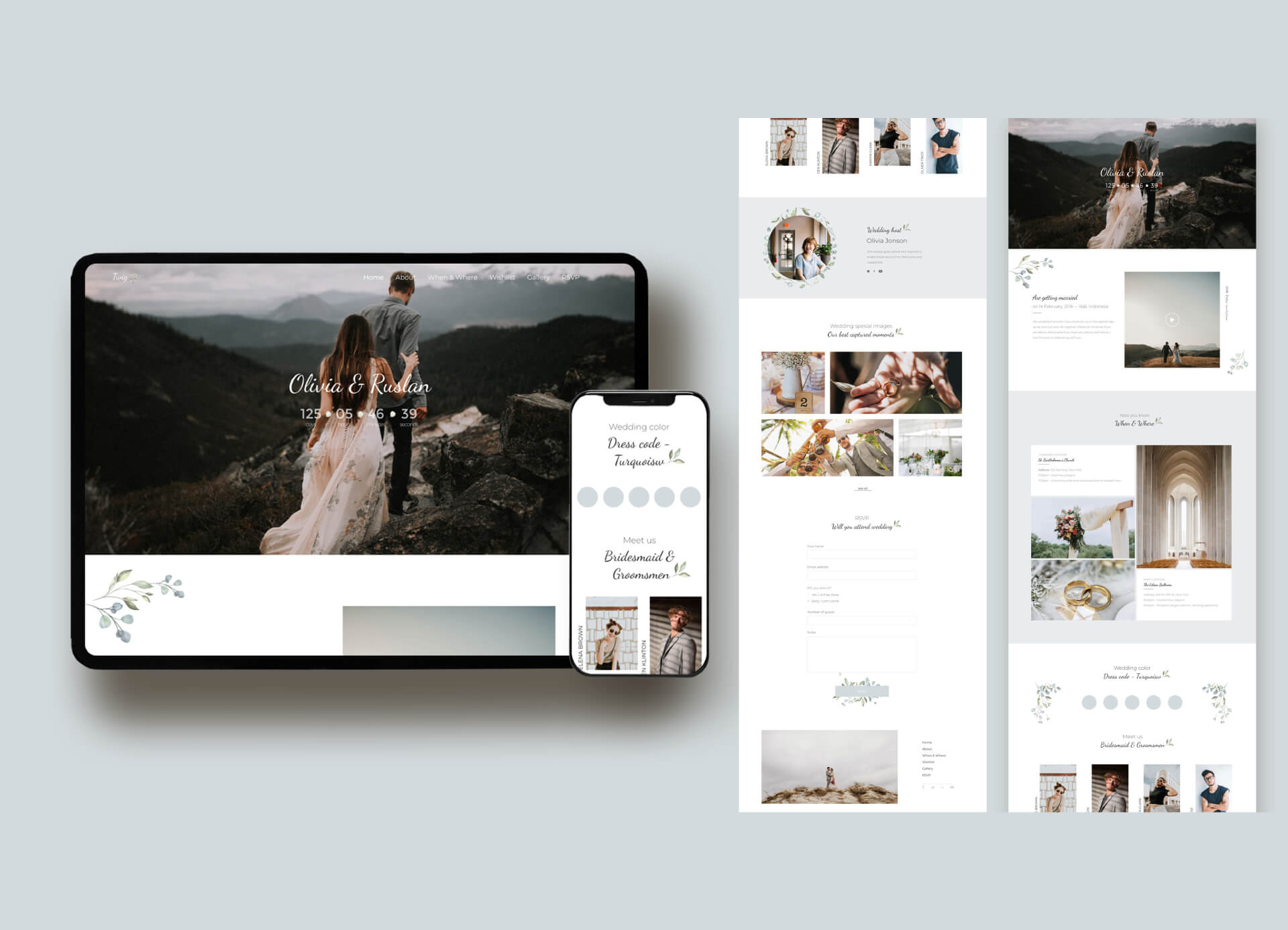 Brunch – HTML Wedding Template